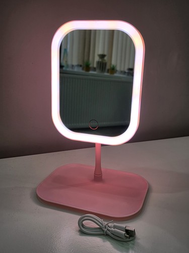 Led makeup mirror - makeup, with