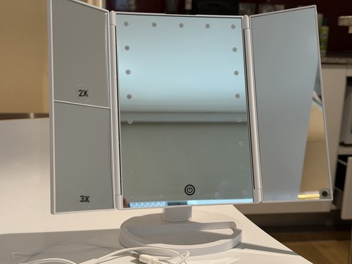 Makeup mirror with led - mirror, 22