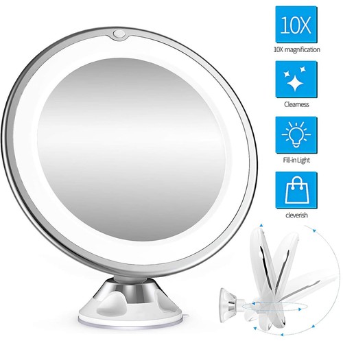 10x magnifying mirror with - 10x,