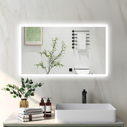 Bathroom mirror with - bathroom,