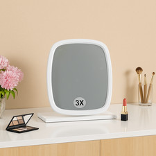 3X Magnifying Mirror With LED